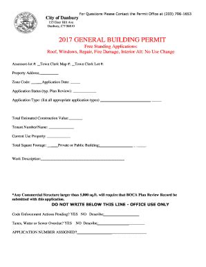 city of danbury permit center.